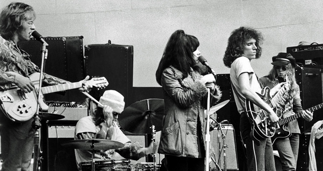 Jefferson Airplane em ação em 1970