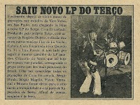 Anúncio do lançamento de Casa Encantada na revista Pop, em 1976