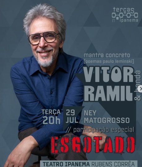 Resenha de Show: Vitor Ramil (Terças No Ipanema, 29 de Julho de 2025)